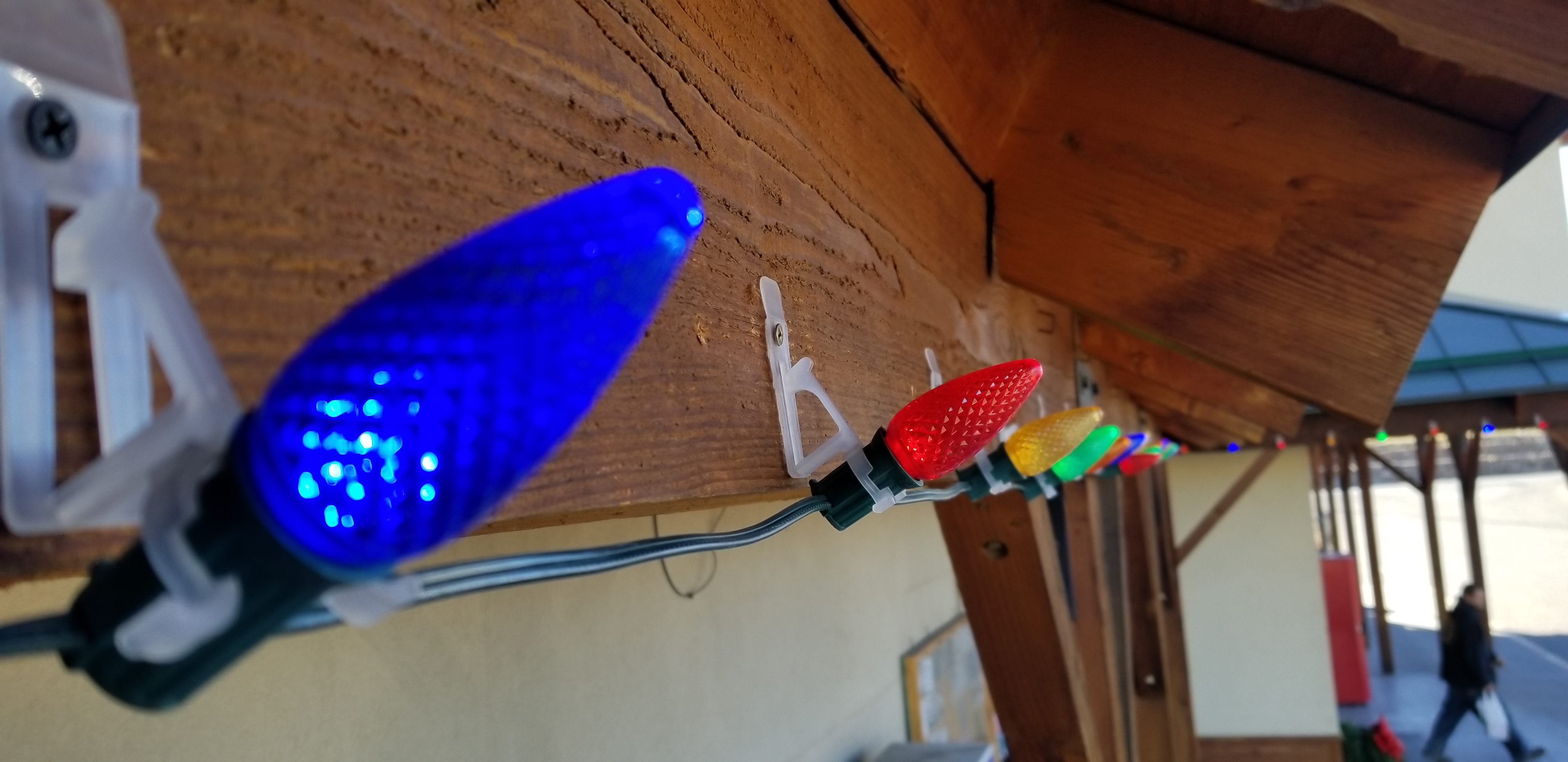 Installing Christmas Lights