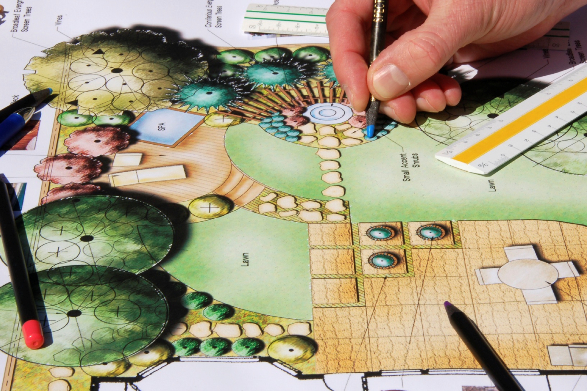 Landscaping desing services for all your needs.